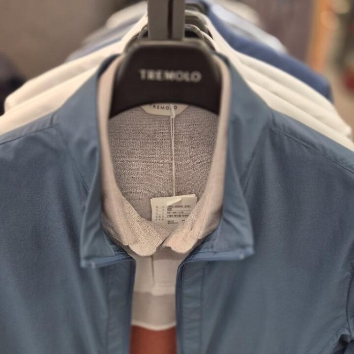 TREMOLOHC14경량나일론점퍼(주)세정트레몰로25년S/S경량나일론점퍼TRNCL5M2511