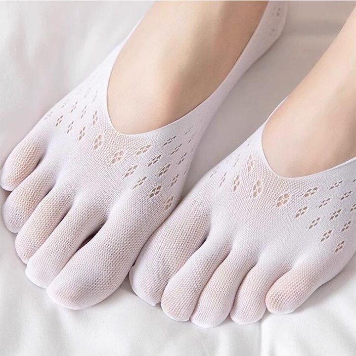 여름여성망사발가락양말페이크삭스덧신데일리
