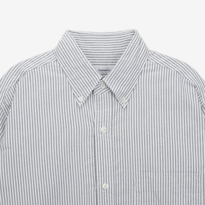 남성 스트라이프 네이비 셔츠 S26SG080E NAVY