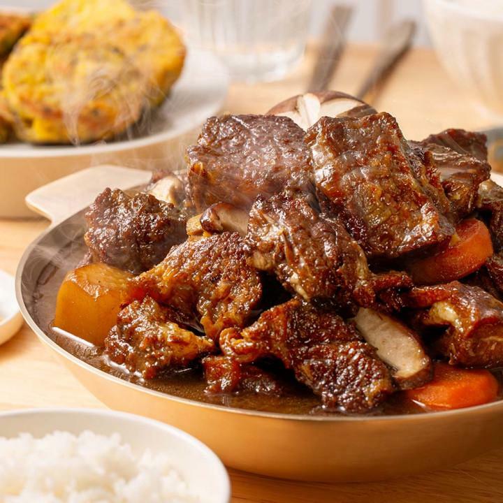 원팩쿠캣 점보 순살 소갈비찜 1kg
