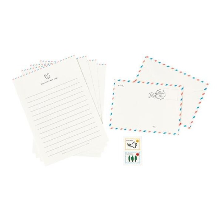 아트박스 air mail 편지지