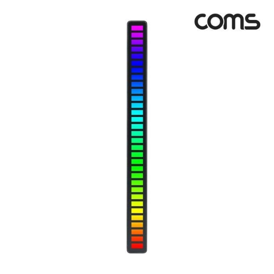(주)셀러허브 52204804-(COMS) 사운드 감지 LED 조명램프 게이밍 LED조명