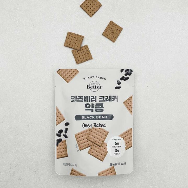 잇츠베러 비건 약콩 크래커 45g 4개