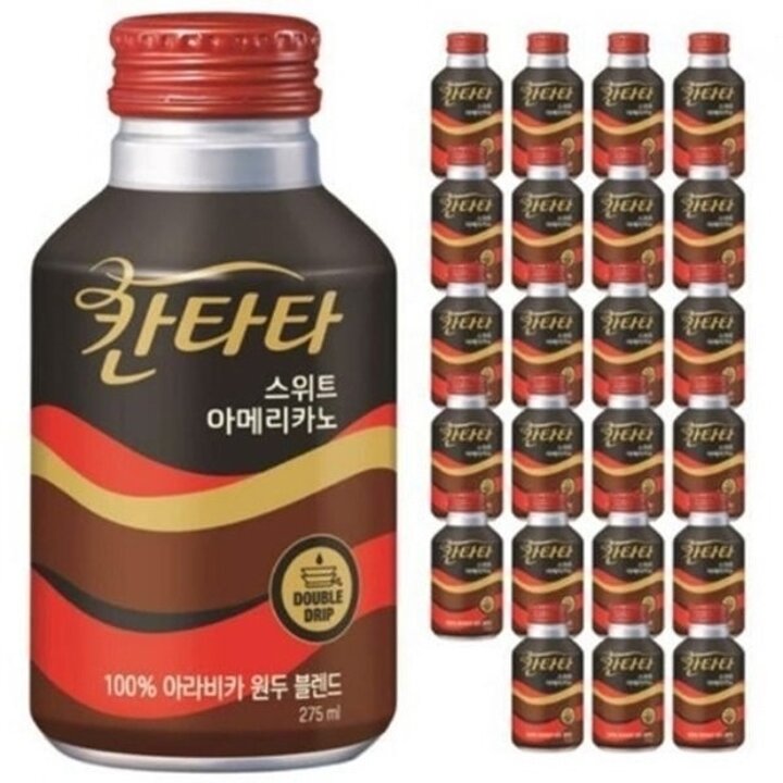 스위트아메리카노 24개입 롯데 칸타타 275ml 1박스 캔20361908667501