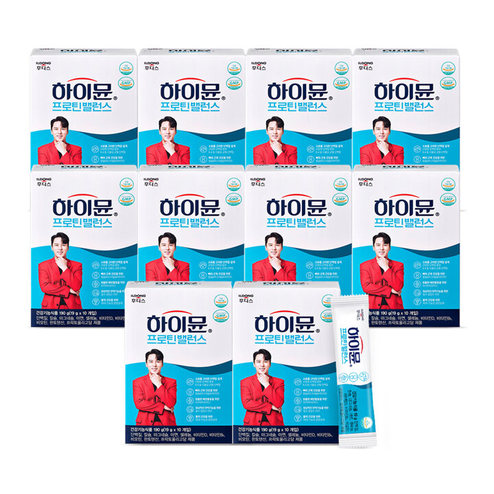 하이뮨 프로틴 밸런스 스틱 10박스 (19g*100개입)