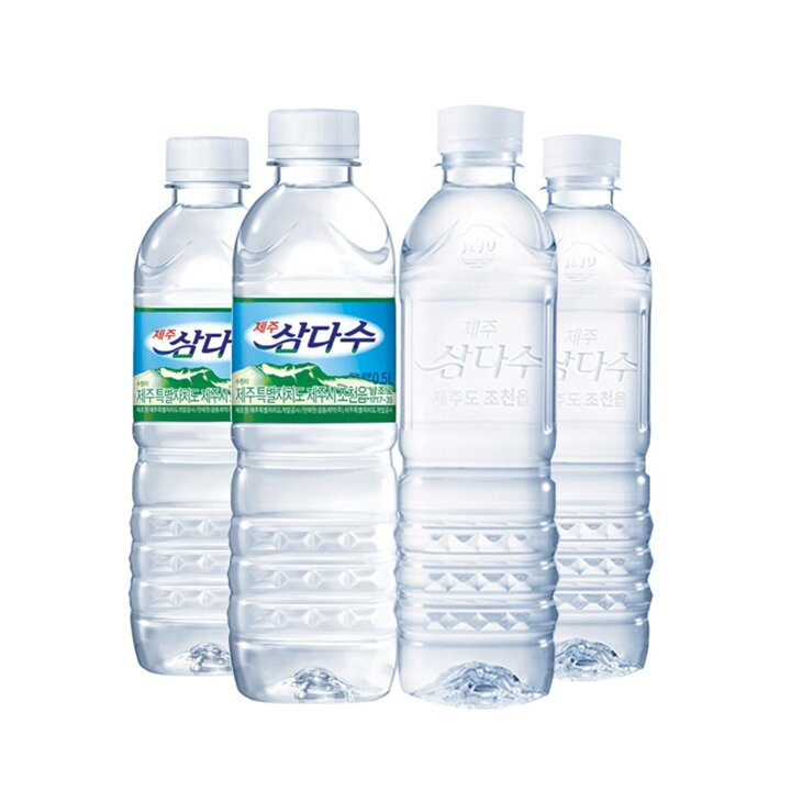 [G] 제주삼다수 500ml 40개 생수 (무/유라벨 랜덤발송)