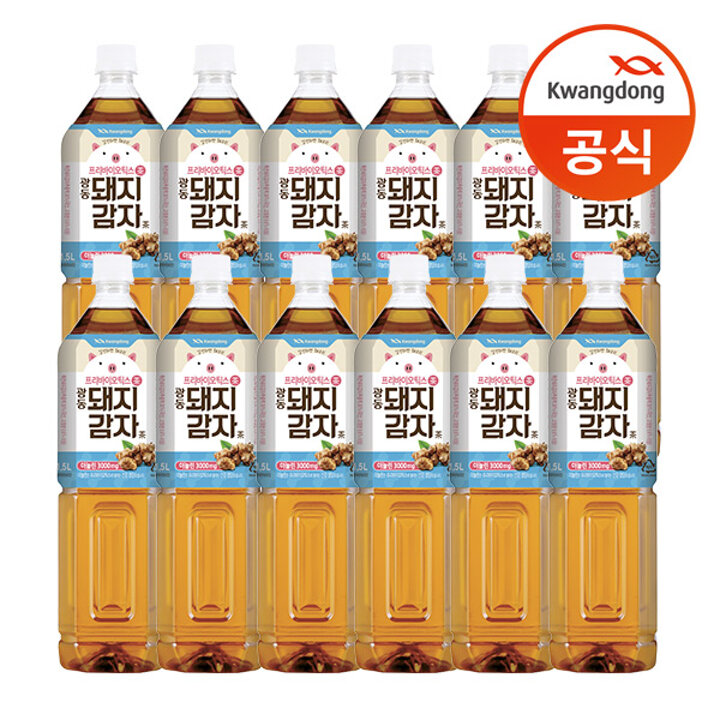 [광동직송] 돼지감자차 1.5L x12개
