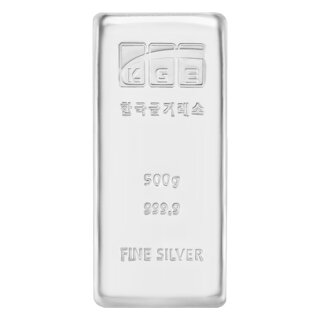 [한국금거래소] 진공 실버바 500g
