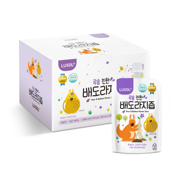 [G][루솔]진한배도라지즙 80포 선물세트