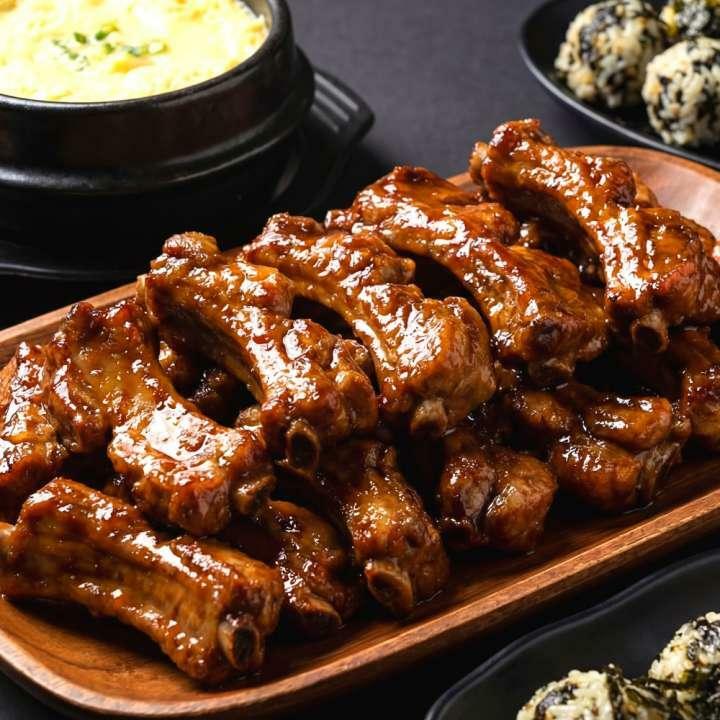 [600g + 600g] 국대 숙성 쪽갈비 오븐구이 푸짐한 600g X 2팩 구성!