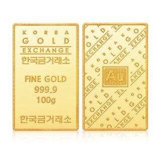 [한국금거래소] 골드바 100g