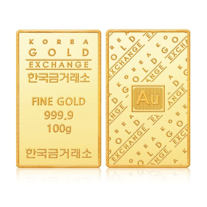 [한국금거래소] 골드바 100g
