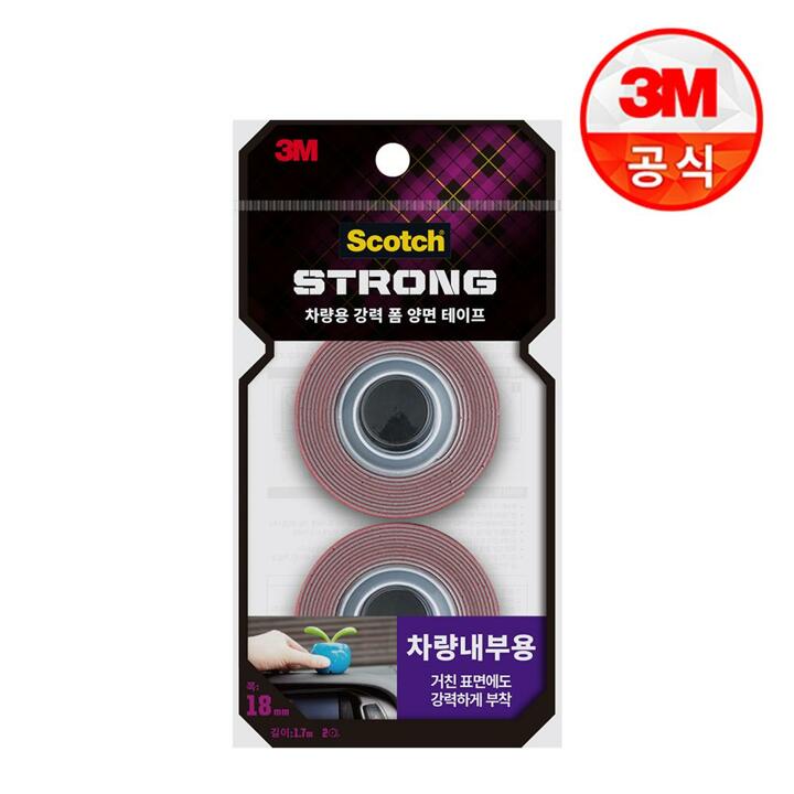 3M 스카치 강력 자동차 내장용 양면폼테이프 IT117