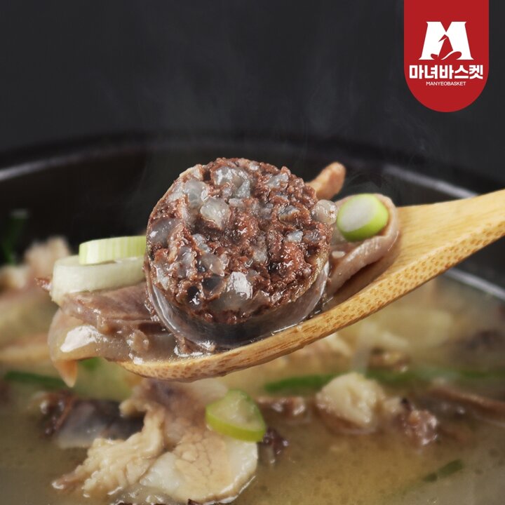 [마녀바스켓] 좋은 재료듬뿍 5분 순대국밥 1인분 x4팩