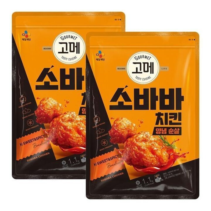 고메소바바양념순살1.1kg x 2 코스트코 코와샵2603 (47333127)