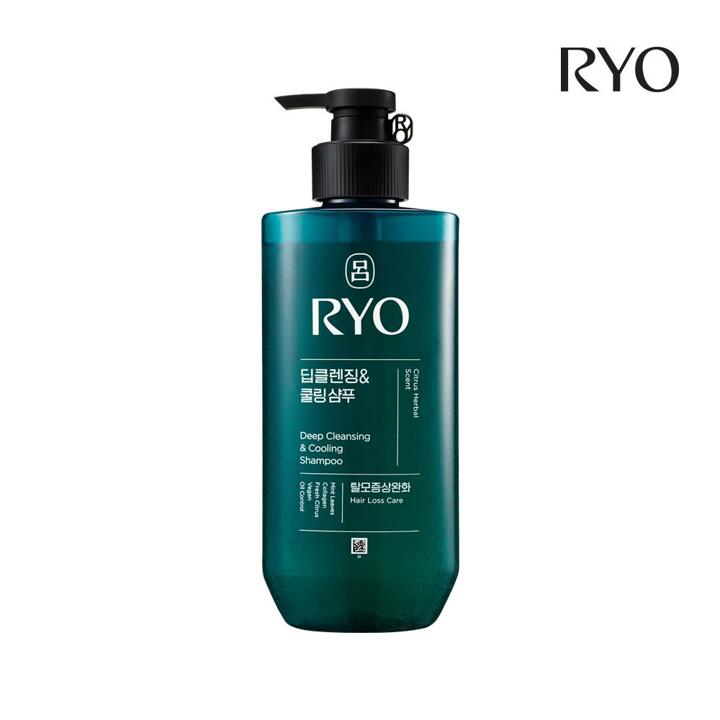 려 청아 딥클렌징 쿨링 샴푸 480ml