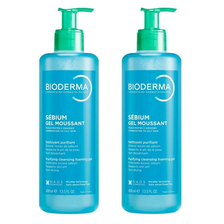 바이오더마 세비엄 젤무쌍 클렌징 젤 400ml x 2개세트 /1250109