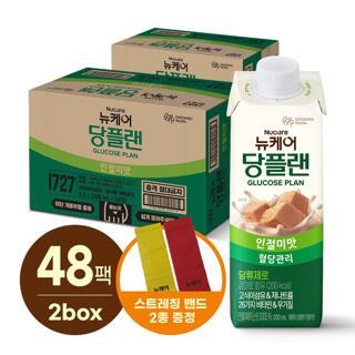 [대상웰라이프]당플랜 인절미맛 200ml (24팩) 2박스