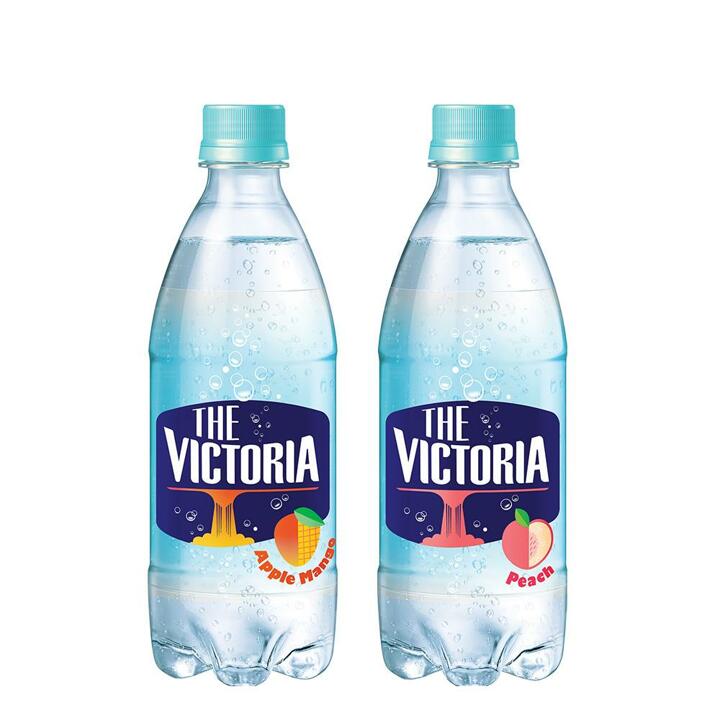(G) 웅진식품 더 빅토리아 탄산음료 500ml 애플망고10입+복숭아10입 교차구성