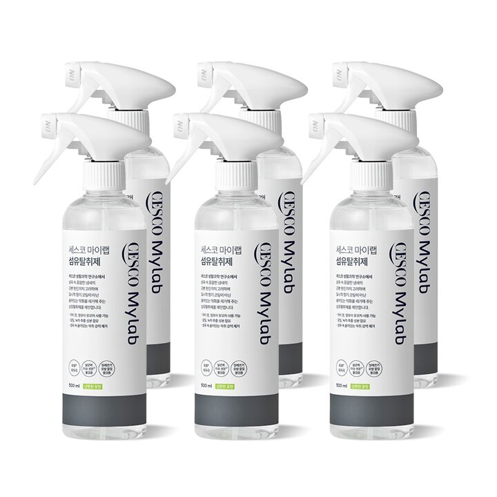 세스코 마이랩 섬유탈취제 500ml x6개