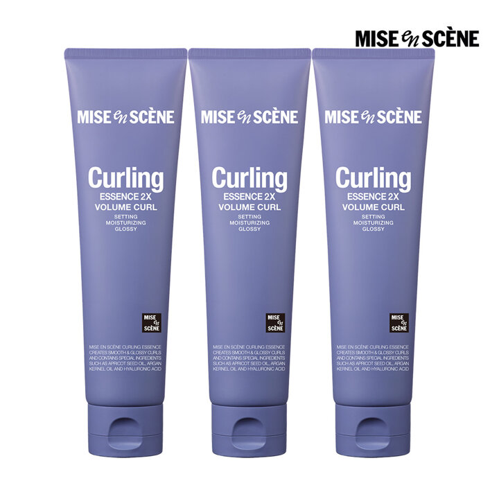 미쟝센 컬링에센스2X 볼륨컬 150ML*3입