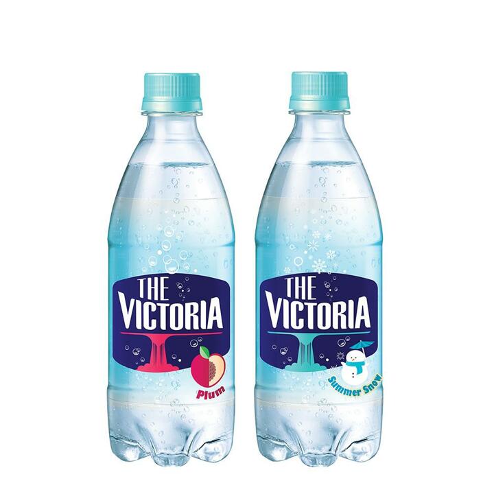(G) 웅진식품 더 빅토리아 탄산음료 500ml 자두10입+썸머스노우10입 교차구성