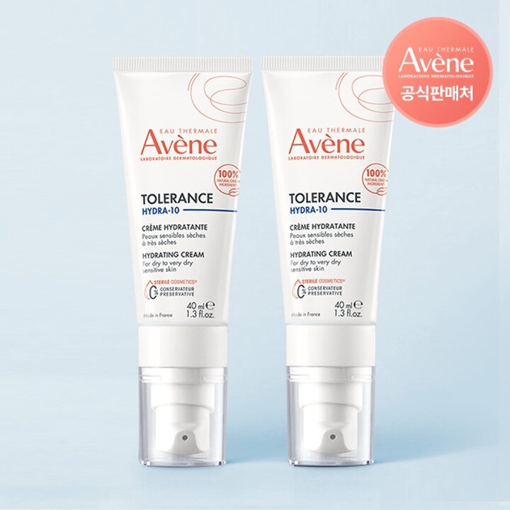 아벤느 똘레랑스 하이드레이팅 플루이드 40ml 2개