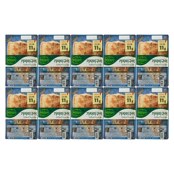 CJ제일제당 비비고 가자미구이 70g x10개 (냉장)