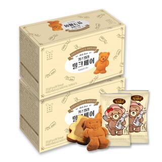 ★여름간식대전 1+1★ 카스텔라 밀크베어 (37gx6개입)x2박스