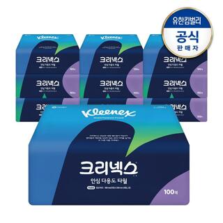 크리넥스 안심 다용도 타월 100매X10개_미판매