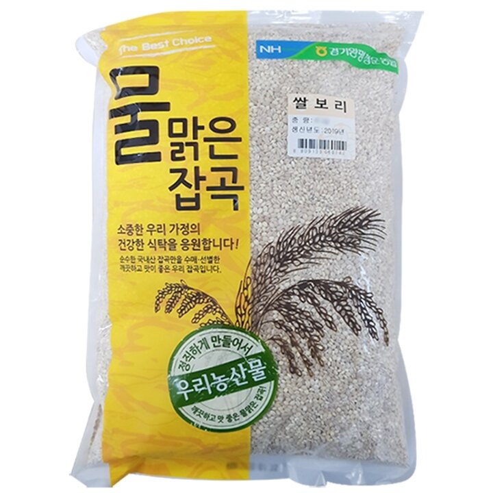 [G][참다올][물맑은양평쌀]청운농협 쌀보리4kg