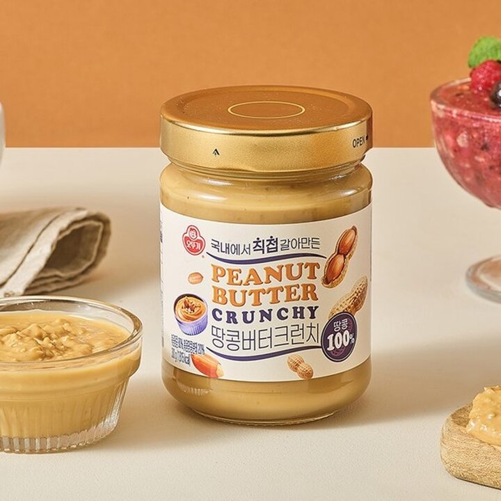 (신세계의정부점)오뚜기 100g땅콩버터 크런치300g