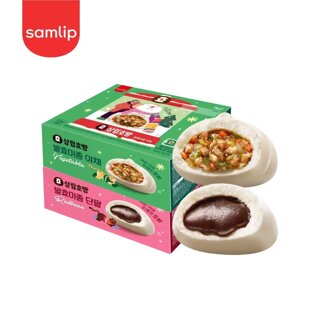 삼립호빵 개별포장 단팥호빵12입+야채호빵12입