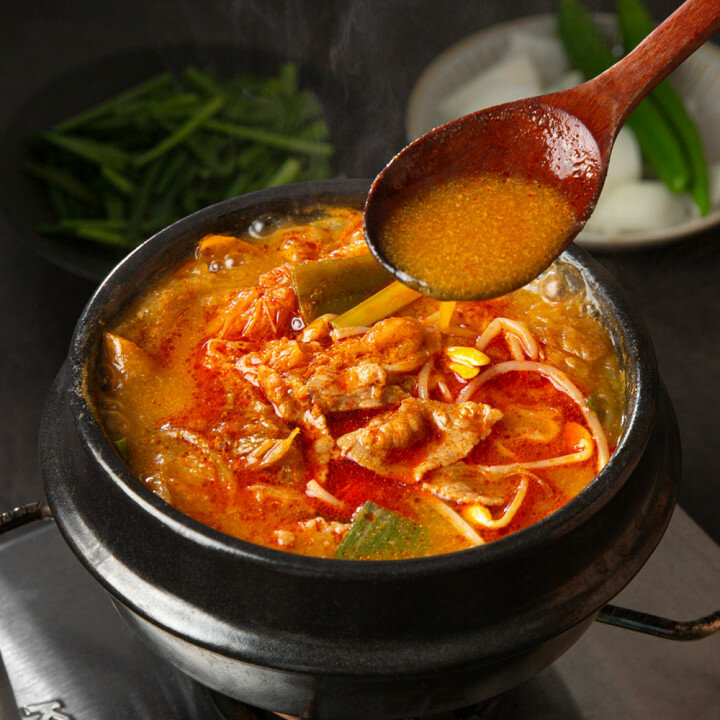 원팩쿠캣 얼큰 소고기해장국 500g x 5팩