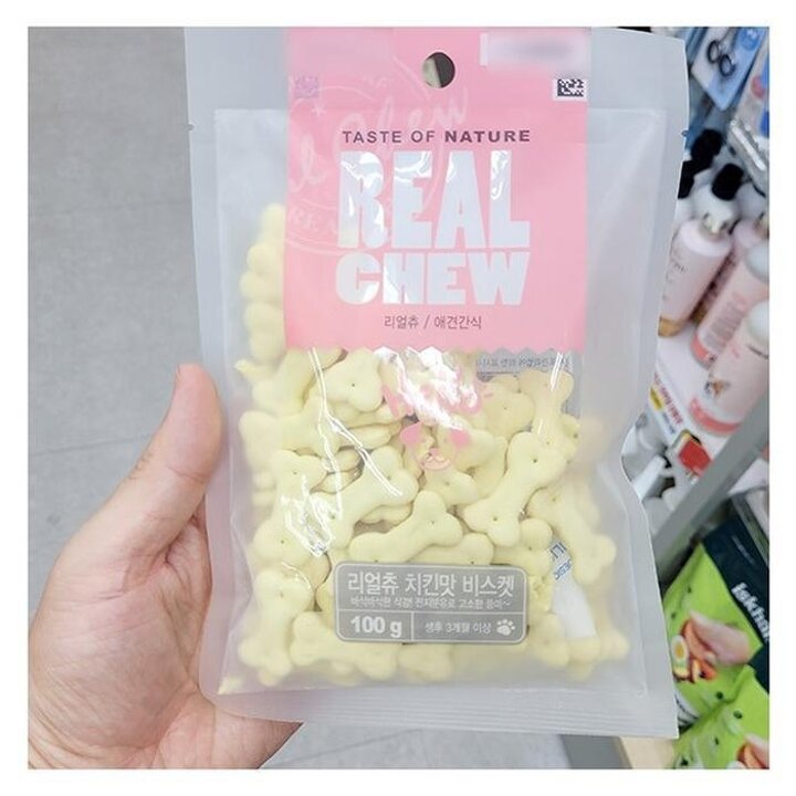 리얼츄비스켓치킨맛100g1011475x3개