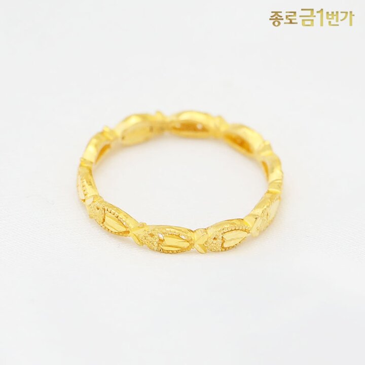 [종로금1번가] 여자 순금 반지 컷팅 물고기 1.875g