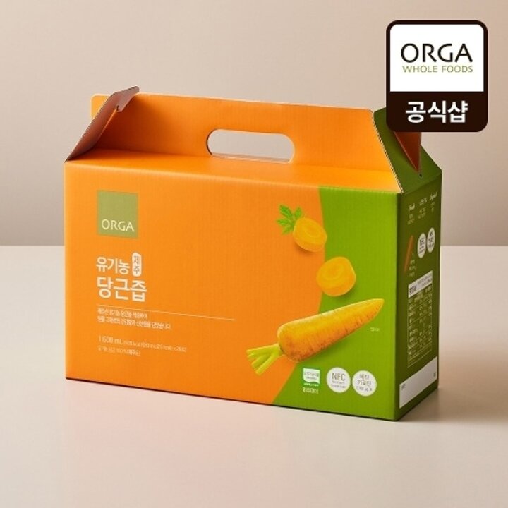 [ORGA] 유기농 제주 당근즙 (80mlX20포)22586469587763