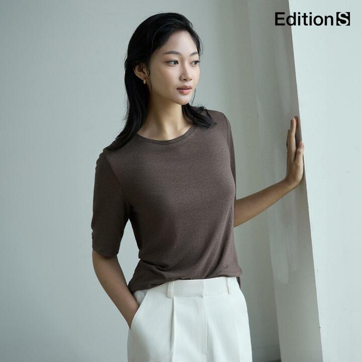 [론칭가59,000→2만원↓]25SS 에디션S 린넨혼방 티블라우스 5종 
