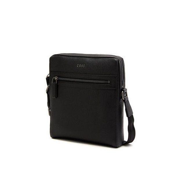 DBBA4E336BK 블랙 가죽 포켓 지퍼 크로스백