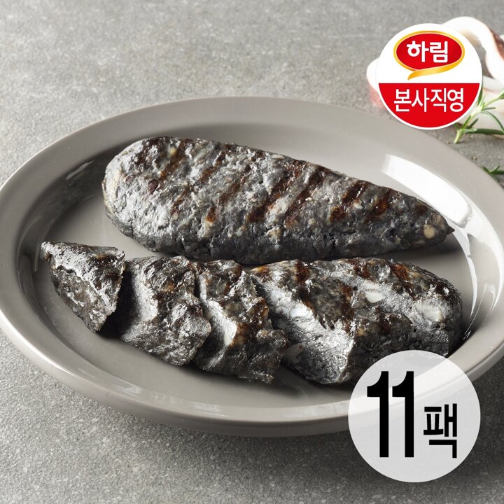 하림 맛닭가슴살 오징어 먹물 100g 11팩