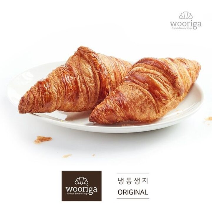 프랑스 프리미엄 크로아상 40g 15개 냉동생지 냉동빵 크로와상..[30869487]