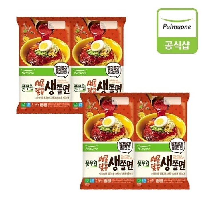 [풀무원] 새콤달콤쫄면460g 4개(8인)17838283587762