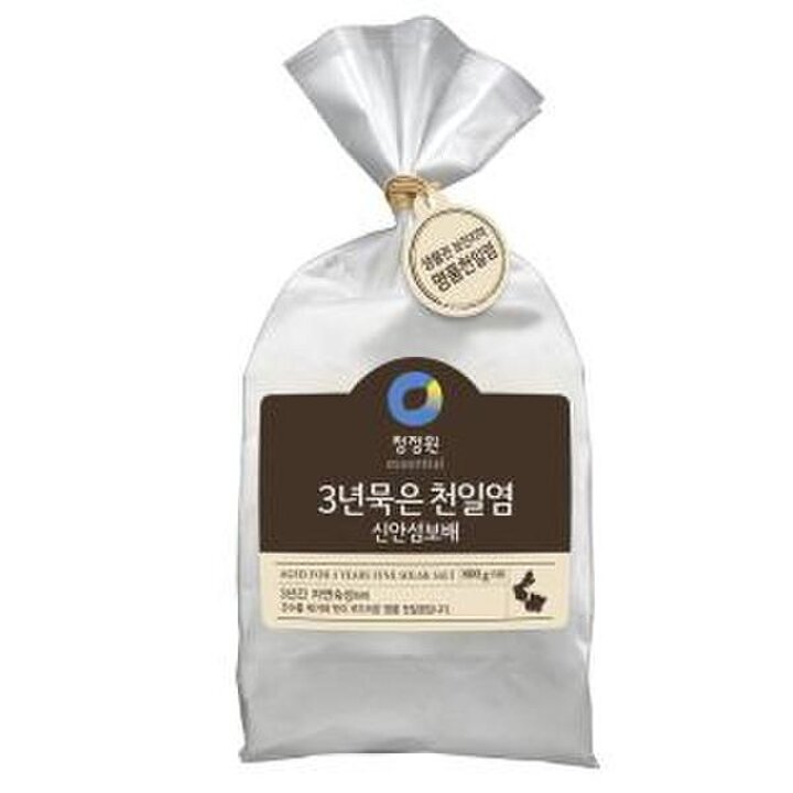 (신세계의정부점)청정원 신안섬보배 3년묵은천일염 800g(순수천혜염)