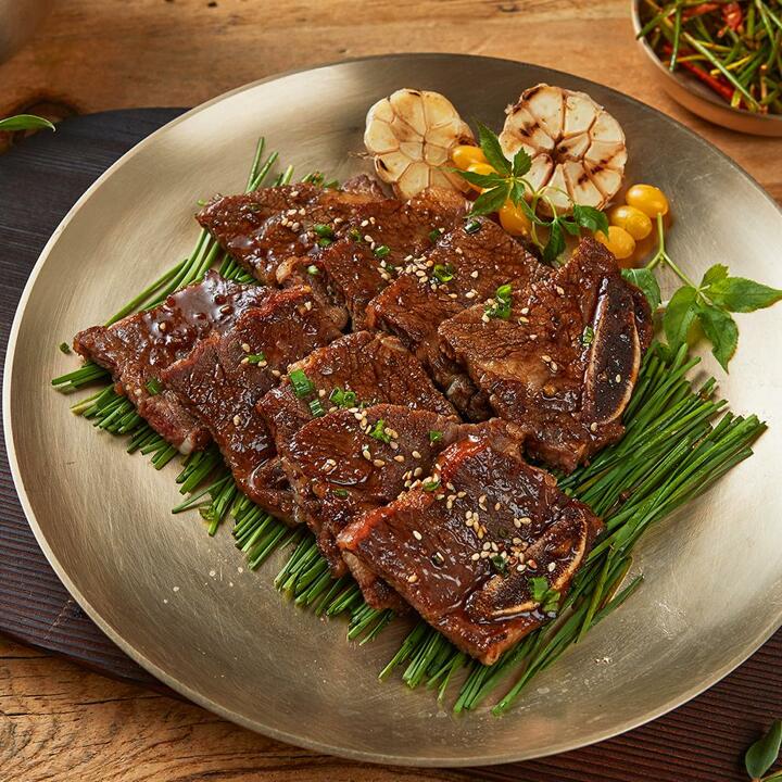 [S]정성곳간 강순의 명인의 양념 특 LA 갈비 400g 8팩 / 총 3.2kg