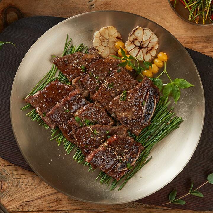 [S]정성곳간 강순의 명인의 양념 특 LA 갈비 400g 8팩 / 총 3.2kg