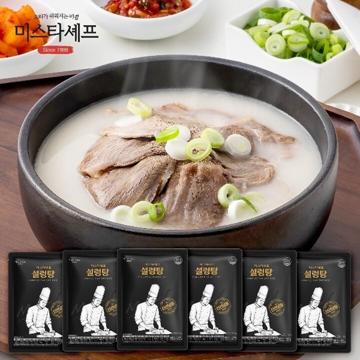 미스타셰프 설렁탕 600g 6팩10457614588820