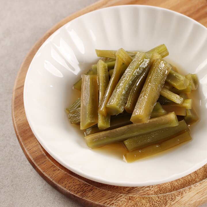 [마녀바스켓] 밥반찬 밥도둑 오독오독 궁채장아찌 1kgx2개