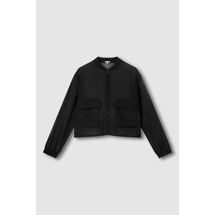 [JAJU/자주] 여 크링클 자켓_블랙