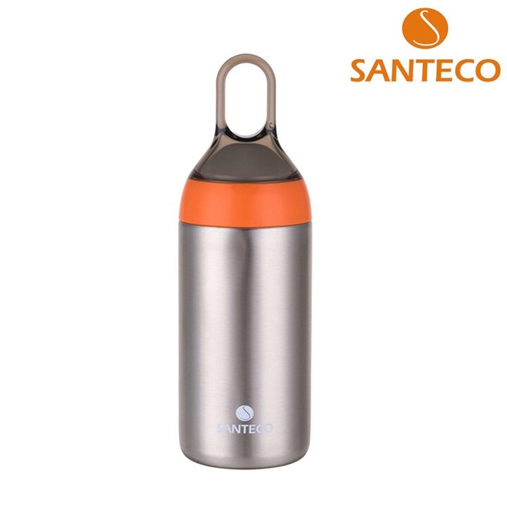 [산테코] 요가 보온보냉병 350ml 스틸
