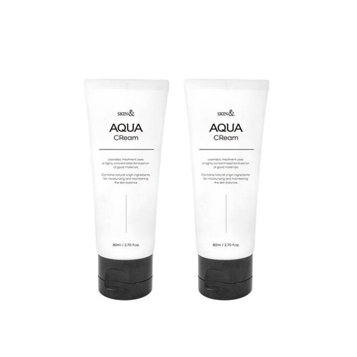 스킨앤드아크아쿠아크림80ml2개,청소년성인트러블